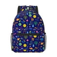 thumbnail image 1 of Yiaed Mathematics And Chemistry Print School Backpack College Backpack Daypacks for Students High School Spacious and Durable Daypack for Work and Travel-One Size, 1 of 6
