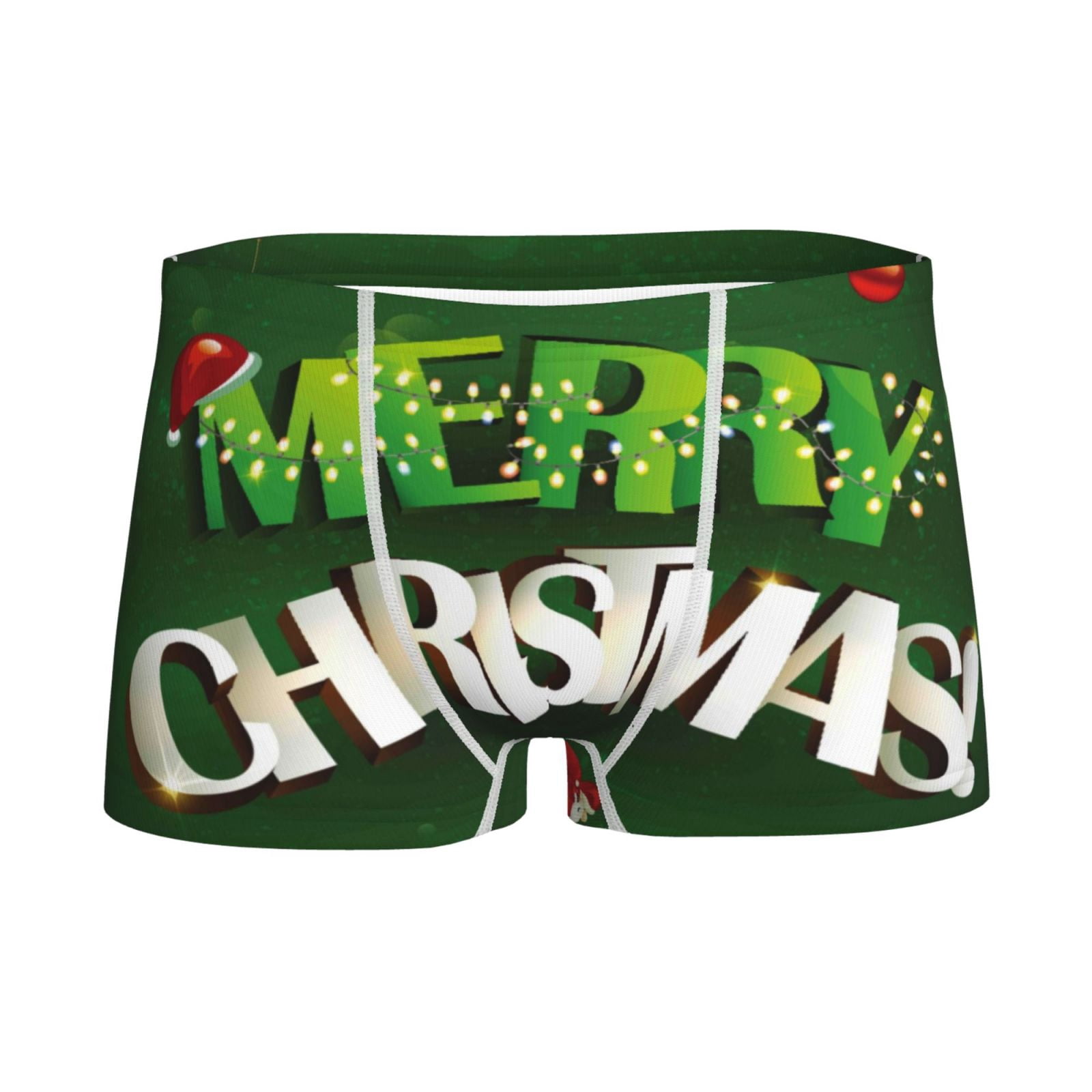 Custom Merry Christmas Mens Boxers | Made in Australia