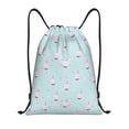 thumbnail image 1 of Yiaed Milk Tea Print Drawstring Bags Drawstring Backpack Bulk String Back Pack Gym Sport Bag-Small, 1 of 5