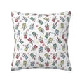 thumbnail image 1 of Yiaed Milk Tea Print Pillow Covers Super Soft Decorative Square Throw Pillow Covers Case Cushion Covers for Sofa Couch Bedroom Car Decor（No pillow core）-26"x26", 1 of 7