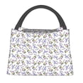 thumbnail image 1 of Yiaed Monkey Submarine Captain Print Lunch box lunch bag Portable Insulated Lunch Box for Women Men Cooler Tote Bag with Front Pocket for Work Picnic Travel, 1 of 6