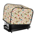 thumbnail image 1 of Yiaed Monkeys in the Jungle Print Two Slice Bread Machine Cover, Universal Size Kitchen Appliance Cover for Bread Machine,Bread Machine Cover, 1 of 7