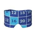 thumbnail image 1 of Yiaed Multiplication Table Print Sleep Mask Blackout - Soft Eye Cover for Sleeping with Adjustable Veclro Breathable Eye Blindfold for Night Nap Travel, 1 of 7