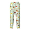 thumbnail image 1 of Yiaed Mushroom Bee Print Teenagers' Lounge Pants, Loose PJ Bottoms, Long Pajama Pants for Men-Small, 1 of 6