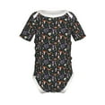 thumbnail image 1 of Yiaed Mushroom Print Infant Climbing Short Sleeve Onesie One-Piece Baby Bodysuit Clothes 0-12 Months -9M, 1 of 6