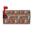 thumbnail image 1 of Yiaed Mushrooms And Leaves Print Mailbox Covers, Magnetic Mailbox Cover, Mail Box Covers for Garden Outdoor Decor Box Covers-25.5x21 in, 1 of 8