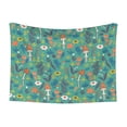 thumbnail image 1 of Yiaed Mushrooms and Flowers Print Dog Blankets-Cat Blanket Washable for Couch Protection,Puppy Blanket, Soft Plush Reversible Throw Furniture Protector-, 1 of 8
