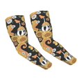 thumbnail image 1 of Yiaed Mushrooms Honeycomb Print Arm Sleeves,Cooling UV Sun Protection Sports Compression for Men/Women, 1 of 6