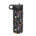 thumbnail image 1 of Yiaed Mushrooms Print Water Bottle with Straw Lid, Stainless Steel Double Wall Insulated Water Bottle | Leak-Proof and Spill-Proof Water Bottle, 1 of 8