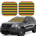 thumbnail image 1 of Yiaed Music Colors 1 Print Car Front Windshield Sun Shade,Foldable Anti-UV Car Sunshade for Front Window for Most Vehicles-Small, 1 of 5