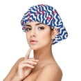thumbnail image 1 of Yiaed Nautical Anchors Print Satin Bonnet Silk Bonnet Hair Bonnet for Sleeping Hair Bonnets, 1 of 6