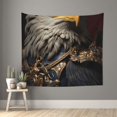thumbnail image 1 of Yiaed Noble Style Bald Eagle Print Tapestry for Bedroom,Tapestry Wall Tapestries, Tapestry Aesthetic for Living Room Dorm Room 51" X 60", 1 of 1