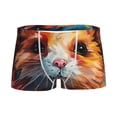 thumbnail image 1 of Yiaed Oil Painting Colorful Hamster Print Boys' Boxer Briefs Cotton Casual Stretch Comfort Boys Boxers - Kids Boxer Briefs Underwear for Boys (6-18)-Medium, 1 of 5