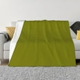 thumbnail image 1 of Yiaed Olive Print Blanket Throw Blanket Soft Cozy Flannel Blanket for Home Bed Sofa Couch Chair-50"x40", 1 of 6