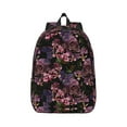 thumbnail image 1 of Yiaed Orchids Flowers Print Backpack, Premium Laptop Backpack, Travel Backpack for Women, Lightweight Backpacks, Comfortable Back Pack-Small, 1 of 5