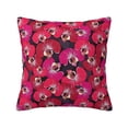 thumbnail image 1 of Yiaed Orchids Flowers Print Pillow Covers Super Soft Decorative Square Throw Pillow Covers Case Cushion Covers for Sofa Couch Bedroom Car Decor（No pillow core）-16"x16", 1 of 7