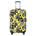thumbnail image 1 of Yiaed Orchids Flowers Print Travel Luggage Cover Suitcase Protector Fits 18-32 Inch Luggage Wheel Covers Patterned Elastic Luggage Anti-scratch（No luggage）-X-Large, 1 of 5
