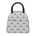 thumbnail image 1 of Yiaed Panda Bear Print Lunch Bag Adult Insulated Lunch Box, Leakproof Cooler Food Lunch Containers Reusable High Capacity Lunch Tote Bags-One Size, 1 of 6