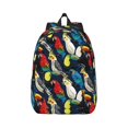 thumbnail image 1 of Yiaed Parrot Print Backpack, Premium Laptop Backpack, Travel Backpack for Women, Lightweight Backpacks, Comfortable Back Pack-Small, 1 of 7