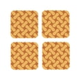 thumbnail image 1 of Yiaed Peanuts6 Print Leather Coasters for Drinks - Cup Coasters Coffee Table Kitchen Table Bar, Home & Office Gifts Handmade Drink Coasters-Square, 1 of 6