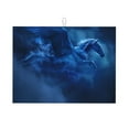 thumbnail image 1 of Yiaed Pegasus Night Sky Print Highly Absorbent Microfiber Kitchen Counter Mat, Dish Drying Pad for Dishes, Utensils, Pots and Pans, Large 18" x 24", 1 of 7