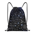 thumbnail image 1 of Yiaed Physical Formulas Print Drawstring Bags Drawstring Backpack Bulk String Back Pack Gym Sport Bag-Medium, 1 of 5
