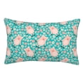 thumbnail image 1 of Yiaed Pig And Flower Print Brushed Microfiber Envelope Pillowcases, Standard,Envelope Closure Pillow Cases(No pillow core)-14"x20", 1 of 6