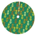 thumbnail image 1 of Yiaed Pineapples1 Print Christmas Tree Skirt , Tree SkirtsTree Mat for Christmas Winter Holiday Indoor Decorations-36", 1 of 7