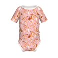 thumbnail image 1 of Yiaed Pink Cockatoo Birds Print Infant Climbing Short Sleeve Onesie One-Piece Baby Bodysuit Clothes 0-12 Months -2 Years, 1 of 6