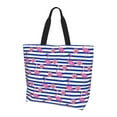 thumbnail image 1 of Yiaed Pink Flamingo Print Handbag for Women Tote Purse Shoulder Bag Large Fashion Hobo Purse Handbag Shopping Tote, 1 of 5