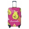 thumbnail image 1 of Yiaed Pink Green Avocado Print Travel Luggage Cover Suitcase Protector Fits 18-32 Inch Luggage Wheel Covers Patterned Elastic Luggage Anti-scratch（No luggage）-Medium, 1 of 5