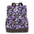 thumbnail image 1 of Yiaed Pink purple rainbow flower butterfly Print Laptop Backpack for Women Slim Computer Bag Work Travel College Backpack Purse Fits 14 Inch Notebook, 1 of 4