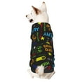 thumbnail image 1 of Yiaed Pixel Game Print Dog Hoodie Security Pet Dog Costume Pets Dog Hoodie Sweatshirt with Pocket for Small Dogs-XX-Large, 1 of 5