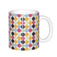 thumbnail image 1 of Yiaed Polka Dot Print Ceramics Coffee,Large Handle Design,Extra Large Tea and Coffee Cup for Office and Home Mugs, 1 of 6