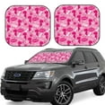 thumbnail image 1 of Yiaed Poodle Dog Print Car Front Windshield Sun Shade,Foldable Anti-UV Car Sunshade for Front Window for Most Vehicles-Large, 1 of 5