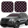 thumbnail image 1 of Yiaed Poodle Dog Print Car Front Windshield Sun Shade,Foldable Anti-UV Car Sunshade for Front Window for Most Vehicles-Medium, 1 of 5