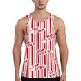 thumbnail image 1 of Yiaed Popcorn 1 Print Mens Compression Shirt Slimming Body Shaper Vest Workout Tank Tops Abs Abdomen Undershirts-Small, 1 of 7