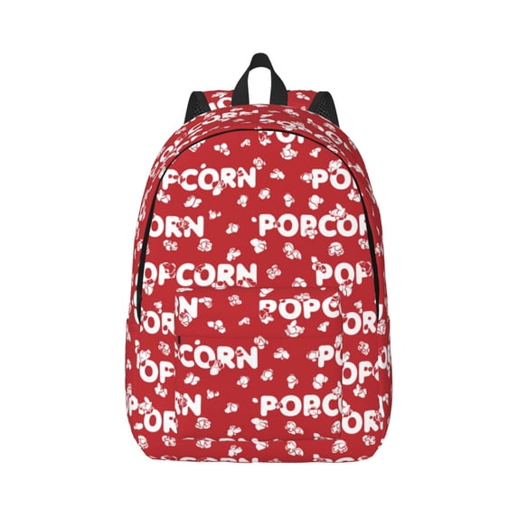 Yiaed Popcorn2 Print Backpack, Premium Laptop Backpack, Travel Backpack for Women, Lightweight Backpacks, Comfortable Back Pack-Medium