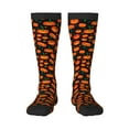 thumbnail image 1 of Yiaed Pumpkin Fallen Leaves Print Great elasticity Adult Stockings Sports socks for Men and Women, 1 of 6