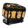 thumbnail image 1 of Yiaed Pumpkin Pie Gnome Print Two Slice Bread Machine Cover, Universal Size Kitchen Appliance Cover for Bread Machine,Bread Machine Cover, 1 of 7