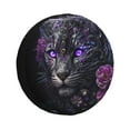 thumbnail image 1 of Yiaed Purple-Eyed Floral Leopard 标题-15 inch, 1 of 6