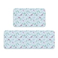 thumbnail image 1 of Yiaed Rabbit And Butterfly Kitchen Rugs Sets of 2 Kitchen Mats Cushioned Anti Fatigue Kitchen Rug Tapetes Para Cocina for Sink,Laundry Room, 1 of 6