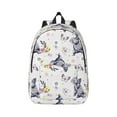 thumbnail image 1 of Yiaed Rabbit And Butterfly Print Backpack, Premium Laptop Backpack, Travel Backpack for Women, Lightweight Backpacks, Comfortable Back Pack-Medium, 1 of 5