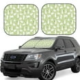 thumbnail image 1 of Yiaed Rabbit And Carrot (2) Print Car Front Windshield Sun Shade,Foldable Anti-UV Car Sunshade for Front Window for Most Vehicles-Medium, 1 of 5