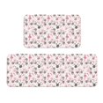 thumbnail image 1 of Yiaed Rabbit And Carrot Kitchen Rugs Sets of 2 Kitchen Mats Cushioned Anti Fatigue Kitchen Rug Tapetes Para Cocina for Sink,Laundry Room, 1 of 6