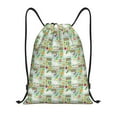 thumbnail image 1 of Yiaed Rabbit And Carrot Print Drawstring Bags Drawstring Backpack Bulk String Back Pack Gym Sport Bag-Small, 1 of 5