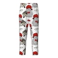 thumbnail image 1 of Yiaed Rabbit And Hedgehog Print Teenagers' Lounge Pants, Loose PJ Bottoms, Long Pajama Pants for Men-Large, 1 of 6