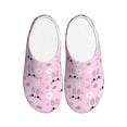 thumbnail image 1 of Yiaed Rabbit Face Print Slippers Fuzzy Warm Cozy Slippers Non Slip House Slippers For Indoor Outdoor Slippers House Slippers-46/47, 1 of 7