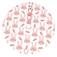 thumbnail image 1 of Yiaed Rabbit Is And Carrots Print Christmas Tree Skirt , Tree SkirtsTree Mat for Christmas Winter Holiday Indoor Decorations-48", 1 of 7
