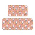 thumbnail image 1 of Yiaed Rabbit So Cute Kitchen Rugs Sets of 2 Kitchen Mats Cushioned Anti Fatigue Kitchen Rug Tapetes Para Cocina for Sink,Laundry Room, 1 of 6